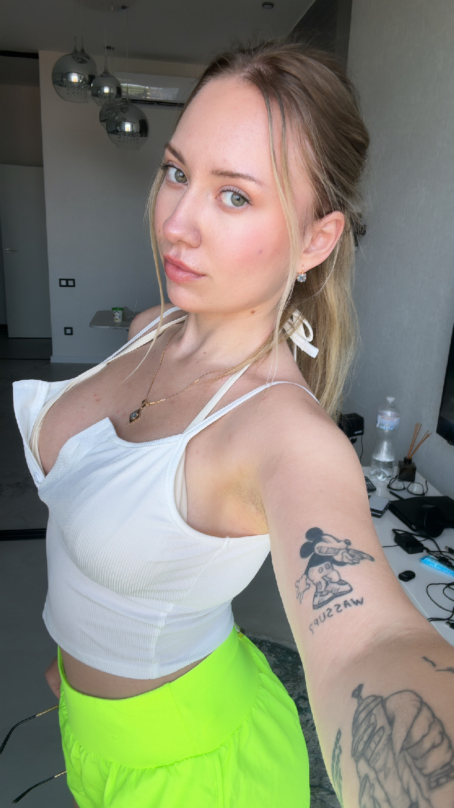 KateV in her underwear in Cantho